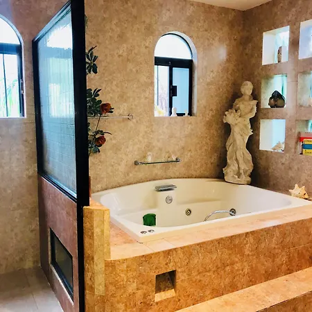 Suite Jacuzzi Room in Stunning Villa Playacar Ii